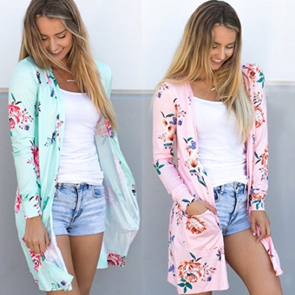🌸BECCA Summer Floral Cardigan🌸